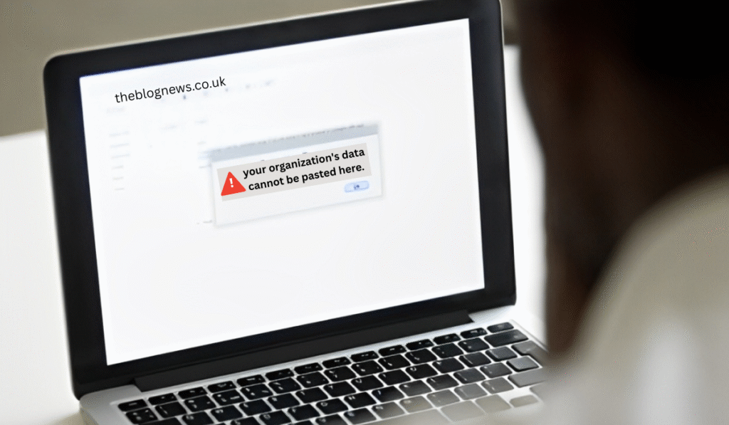 your organization's data cannot be pasted here.