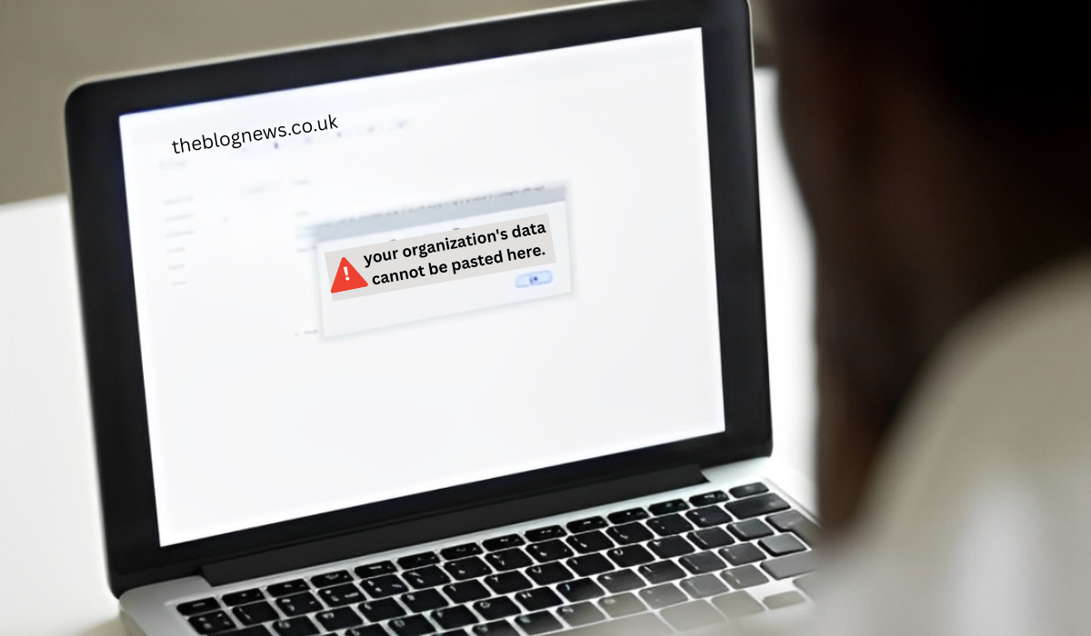 your organization's data cannot be pasted here.